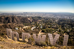 hollywood hills view